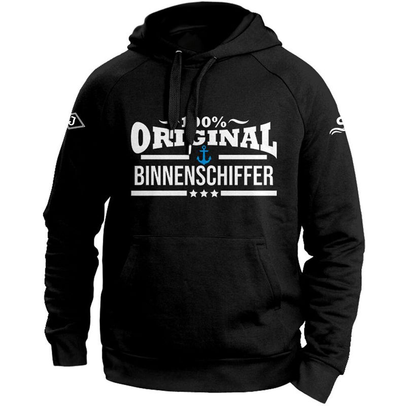 "100% original Binnenschiffer" Hoodie (Unisex)