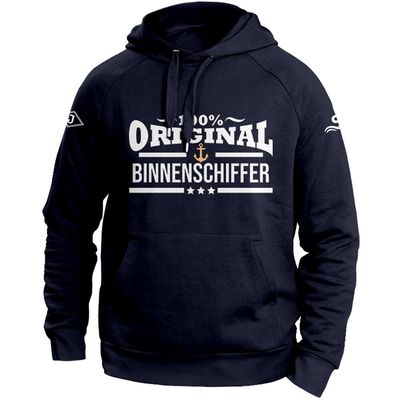 "100% original Binnenschiffer" Hoodie (Unisex)