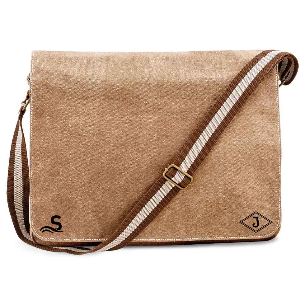 Reederei Jaegers Premium Vintage Messengertasche