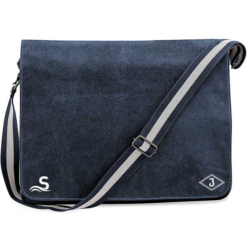 Reederei Jaegers Premium Vintage Messengertasche