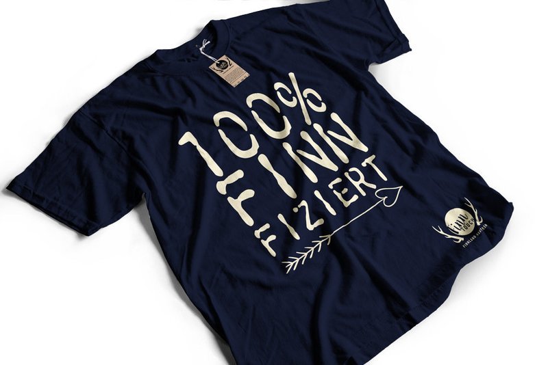 "100% finnfiziert" Finnland T-Shirt (Herren)