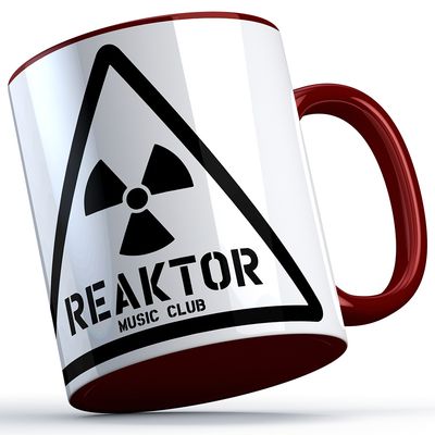 REAKTOR Two-Tone Tasse (Retro Logo)