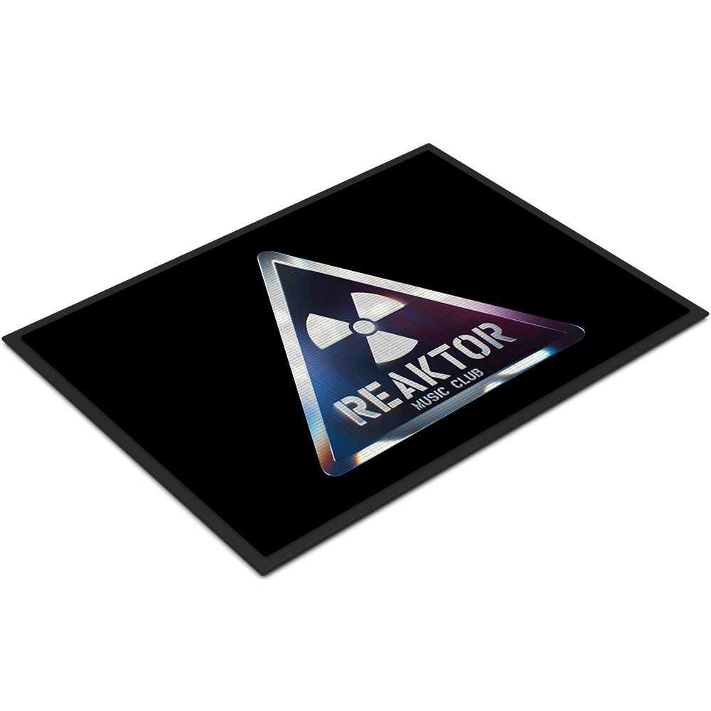 REAKTOR Fußmatte | Chromelook-Logo (Größe 35 x 50 cm)