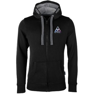 REAKTOR Luxury Zip-Hoodie | Chromelook-Logo vorne klein, hinten groß (Unisex) REAKTOR Luxury Zip-Hoodie | Chromelook-Logo vorne klein, hinten groß (Unisex)