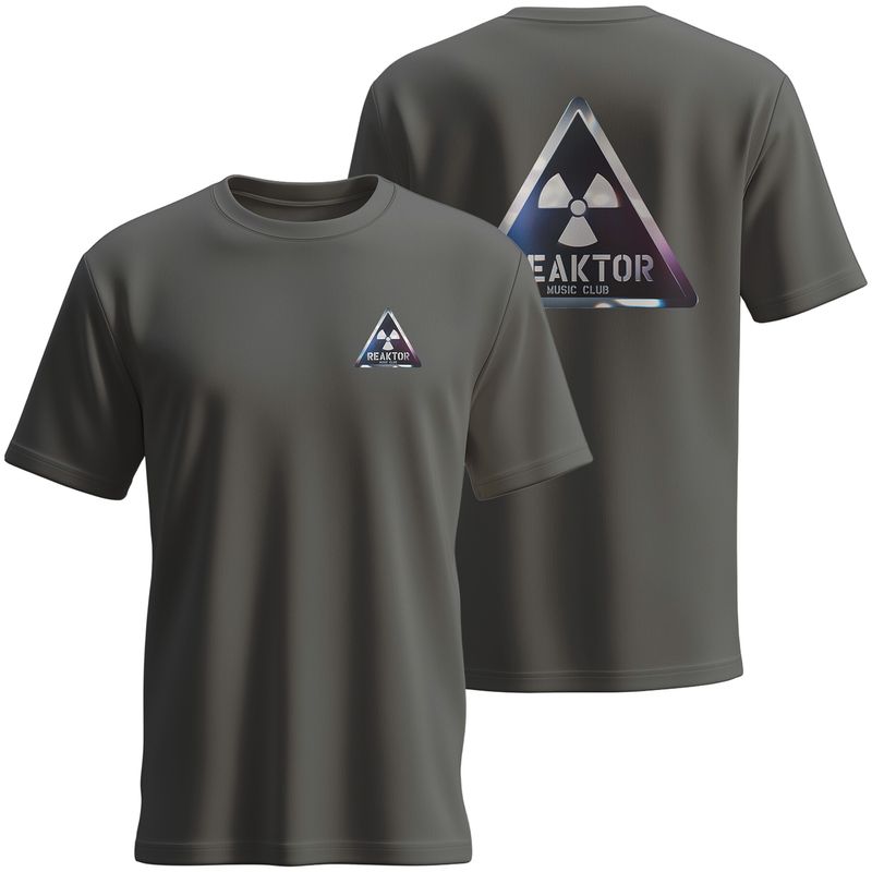 REAKTOR T-Shirt | Chromelook-Logo vorne klein, hinten groß (Men)