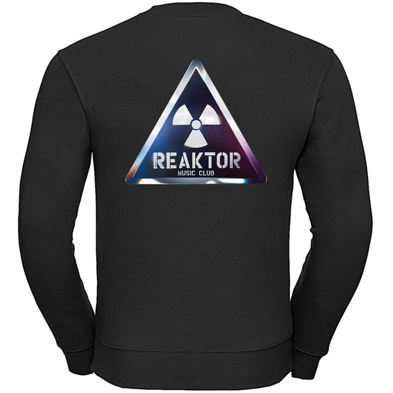 REAKTOR Authentic Sweatshirt | Chromelook-Logo vorne klein, hinten groß (Unisex)