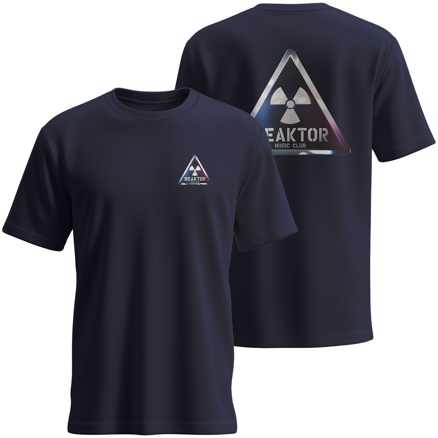 REAKTOR T-Shirt | Chromelook-Logo vorne klein, hinten groß (Men)