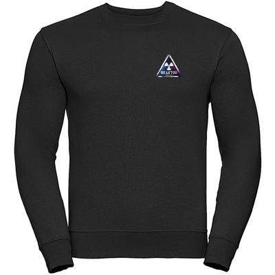 REAKTOR Authentic Sweatshirt | Chromelook-Logo vorne klein, hinten groß (Unisex)