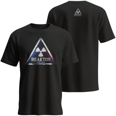 REAKTOR T-Shirt | Chromelook-Logo vorne groß, hinten klein (Men) REAKTOR T-Shirt | Chromelook-Logo vorne groß, hinten klein (Men)