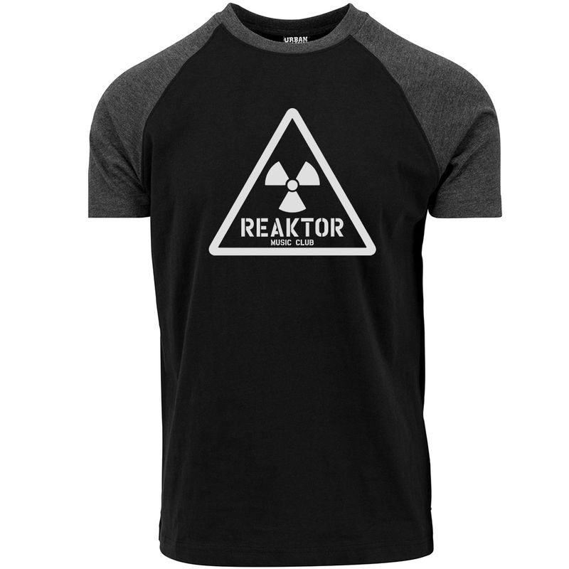 REAKTOR (Retro-Logo) Contrast T-Shirt by Urban (Men)