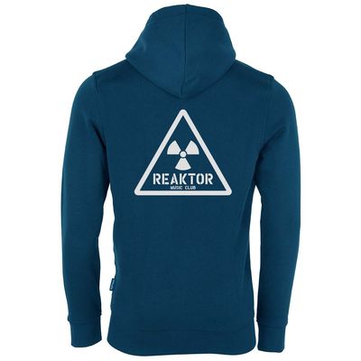 REAKTOR Luxury Hoodie | Retro-Logo vorne klein, hinten groß (Unisex)