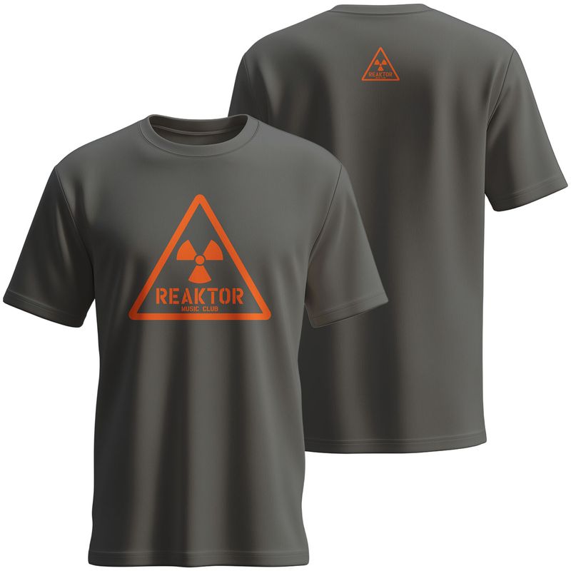 REAKTOR T-Shirt | Retro-Logo vorne groß, hinten klein (Men)