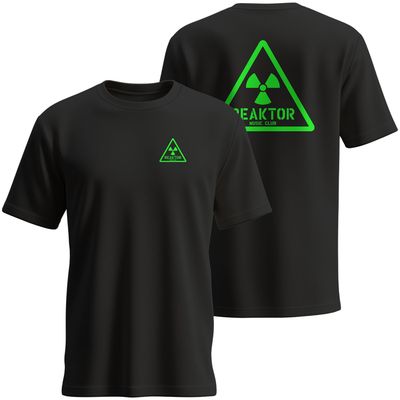 REAKTOR T-Shirt | Retro-Logo vorne klein, hinten groß (Men)