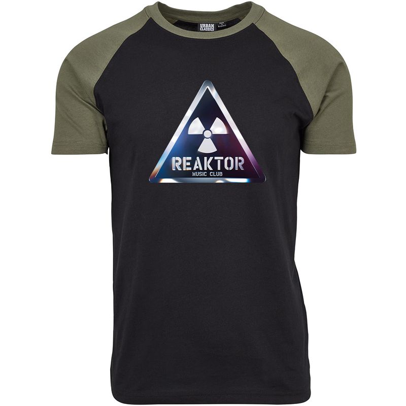 REAKTOR (Chromelook-Logo) Contrast T-Shirt by Urban Classics (Men)