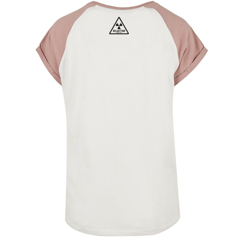 REAKTOR (Retro-Logo) Contrast T-Shirt by Urban Classics  (Women)