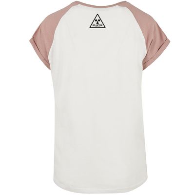 REAKTOR (Retro-Logo) Contrast T-Shirt by Urban Classics (Women)