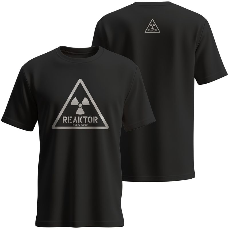 REAKTOR T-Shirt | Retro-Logo vorne groß, hinten klein (Men)