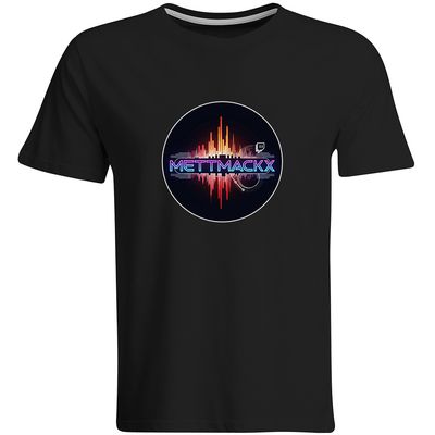 DJ Mackx T-Shirt | Black Vinyl (Men)
