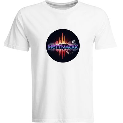 DJ Mackx T-Shirt | Black Vinyl (Men)