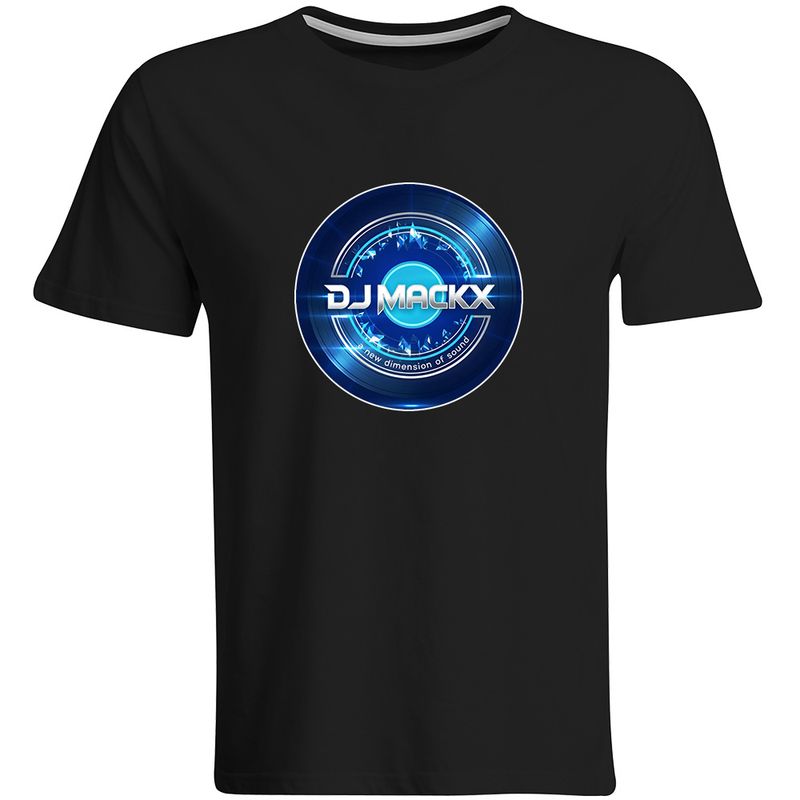 DJ Mackx T-Shirt | Blue Vinyl (Men)