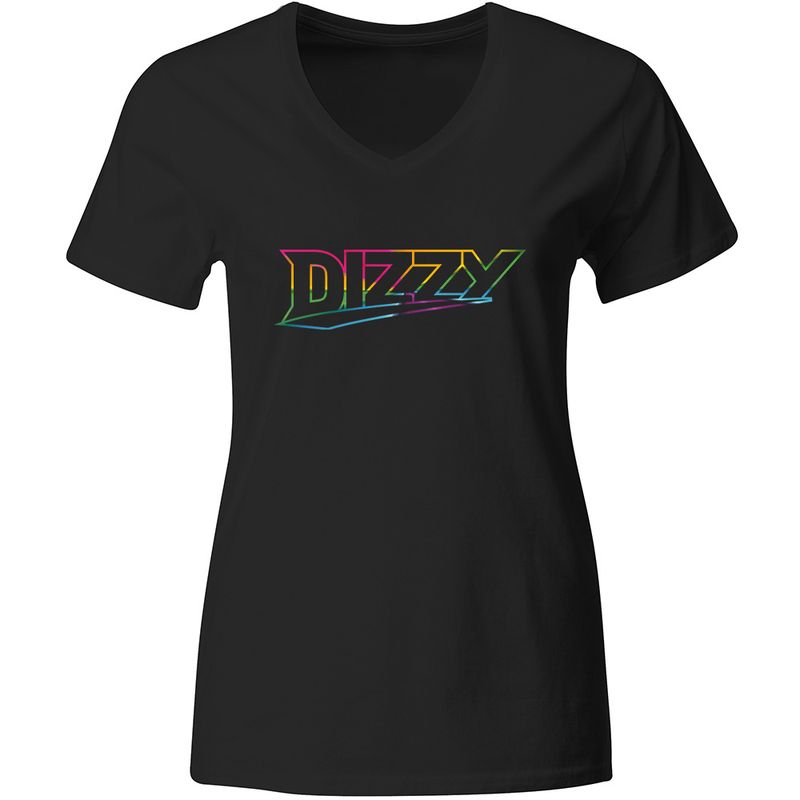DJ Dizzy T-Shirt Colored-Logo (Women) DJ Dizzy T-Shirt Colored-Logo (Women)