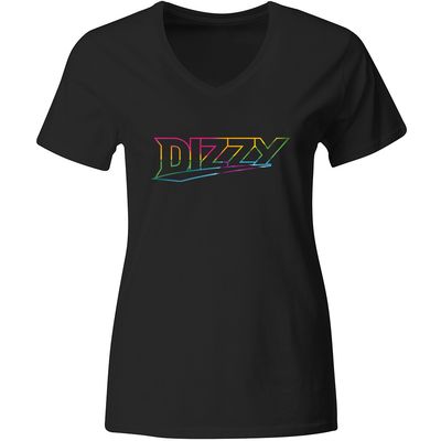 DJ Dizzy T-Shirt Colored-Logo (Women)