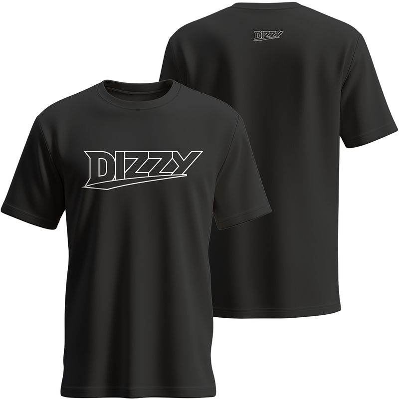 DJ Dizzy T-Shirt Outline-Logo (Men) DJ Dizzy T-Shirt Outline-Logo (Men)