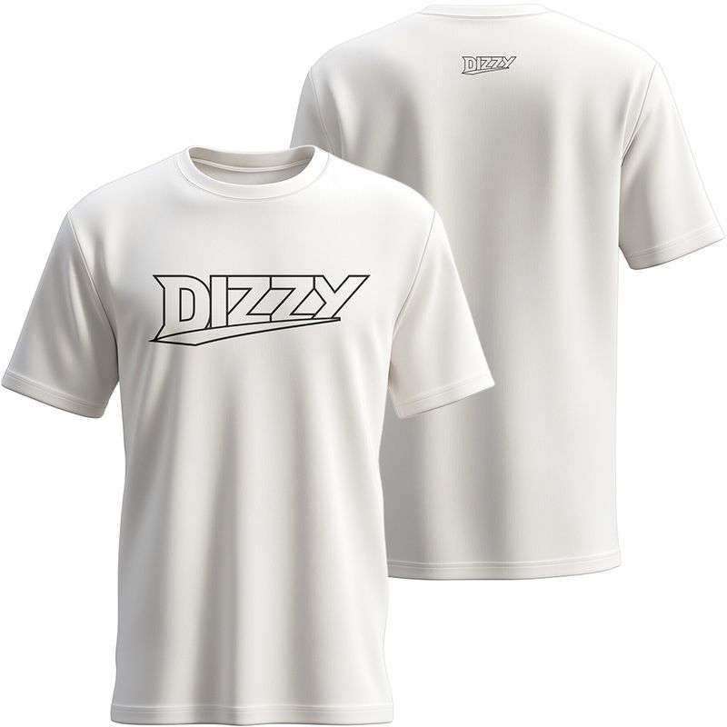 DJ Dizzy T-Shirt Outline-Logo (Men)