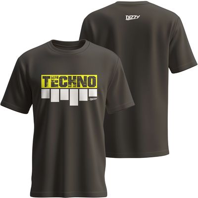 DJ Dizzy Techno T-Shirt Logo (Men)
