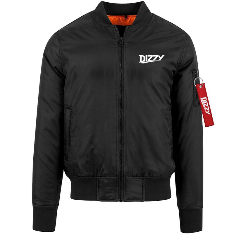 DJ Dizzy Premium-Pilotenjacke (Black / Unisex) DJ Dizzy Premium-Pilotenjacke (Black / Unisex)