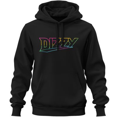 DJ Dizzy Premium-Hoodie Colored-Logo (Unisex)