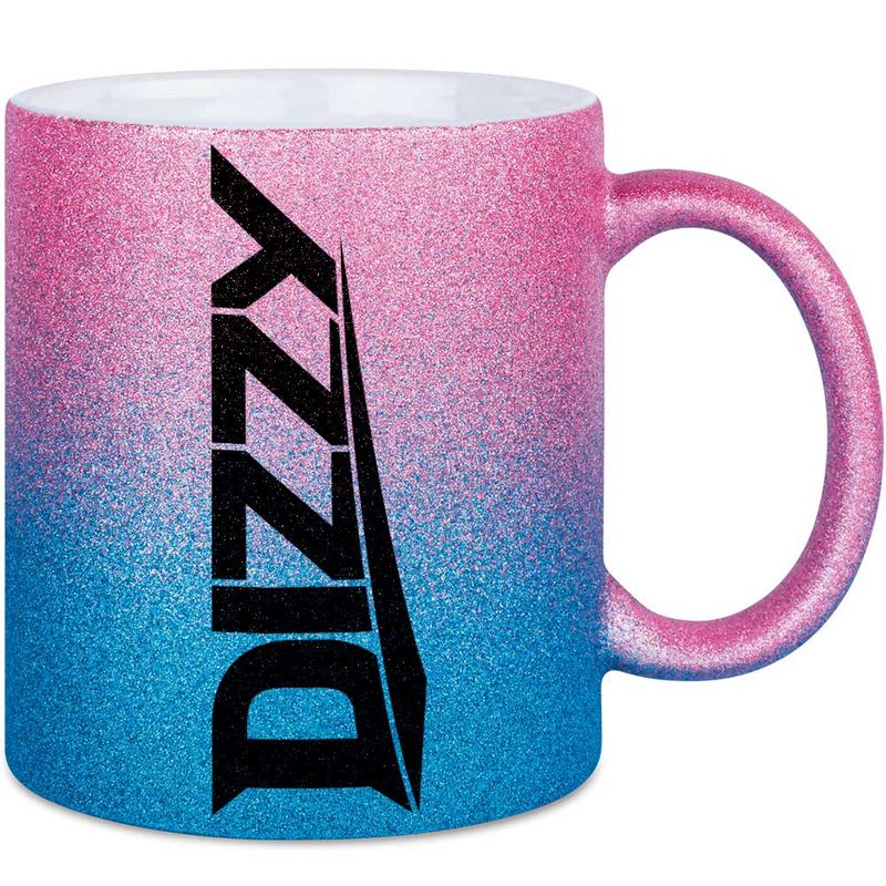 DJ Dizzy Glitzertasse mit Farbverlauf DJ Dizzy Glitzertasse mit Farbverlauf