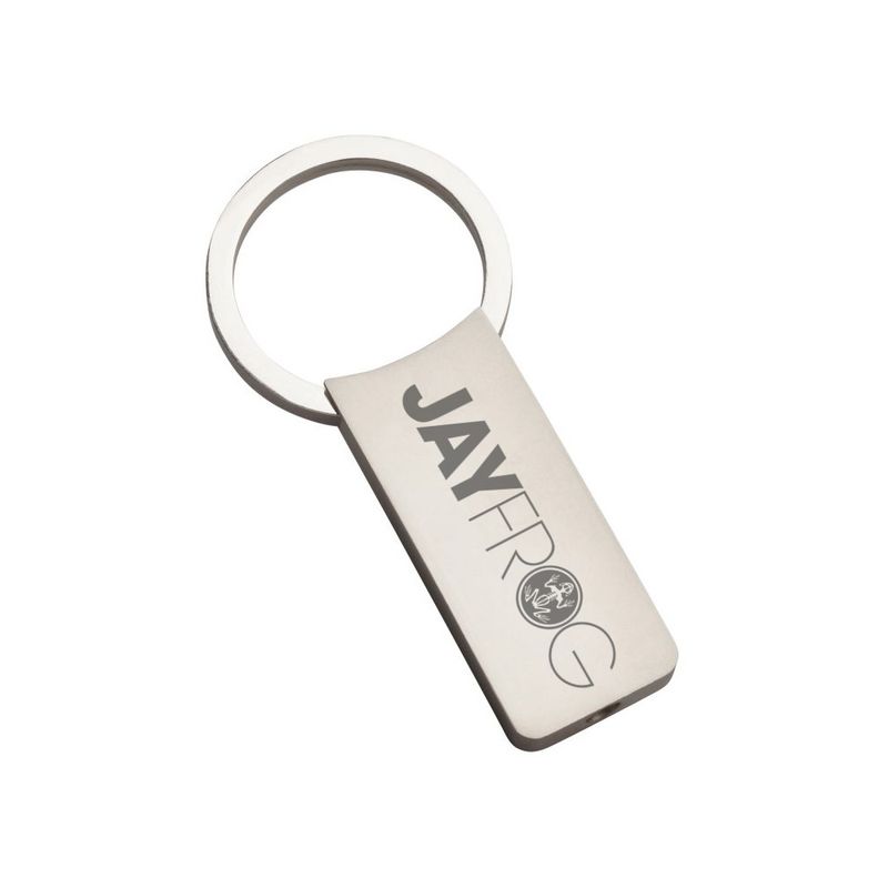 Lasergravierter Jay Frog Schlüsselanhänger in Geschenkverpackung