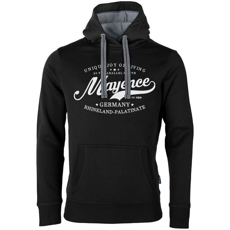"50 th parallel North - Mayence" Luxury Hoodie (Unisex)