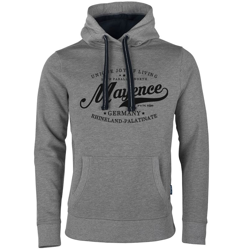"50 th parallel North - Mayence" Luxury Hoodie (Unisex)