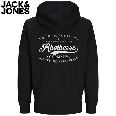 "Weck, Worscht & Woi - Rhoihesse!" Reißverschlussjacke by Jack & Jones (Unisex)
