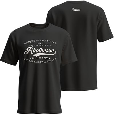 "Weck, Worscht & Woi - Rhoihesse!" T-Shirt (Herren)