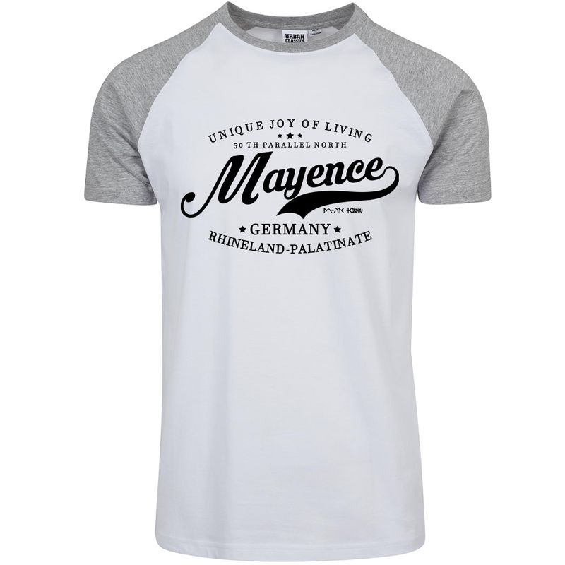 "50 th parallel North - Mayence" Contrast T-Shirt by Urban Classics (Herren)