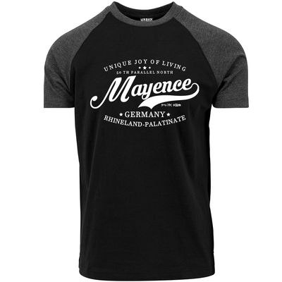 "50 th parallel North - Mayence" Contrast T-Shirt by Urban Classics (Herren)