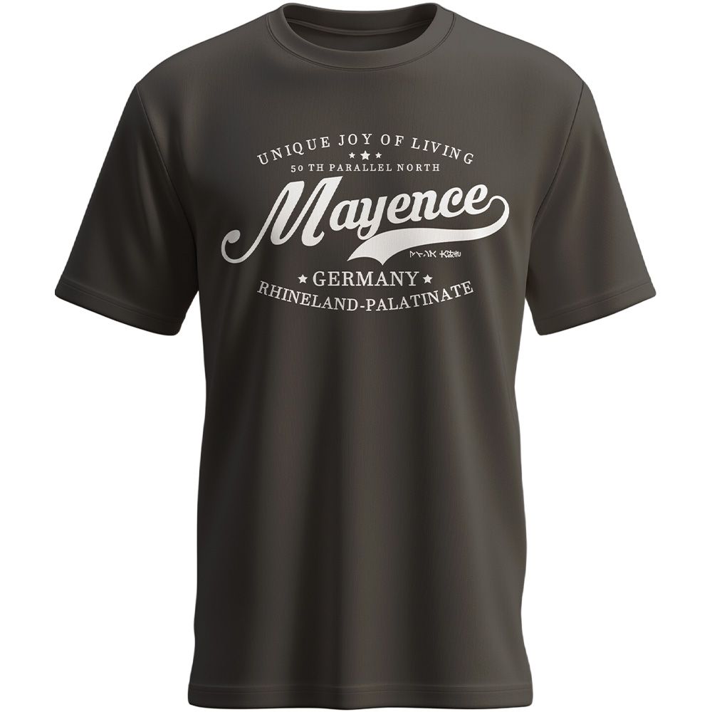 "50 th parallel North - Mayence" T-Shirt (Herren)