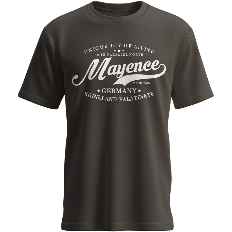 "50 th parallel North - Mayence" T-Shirt (Herren)