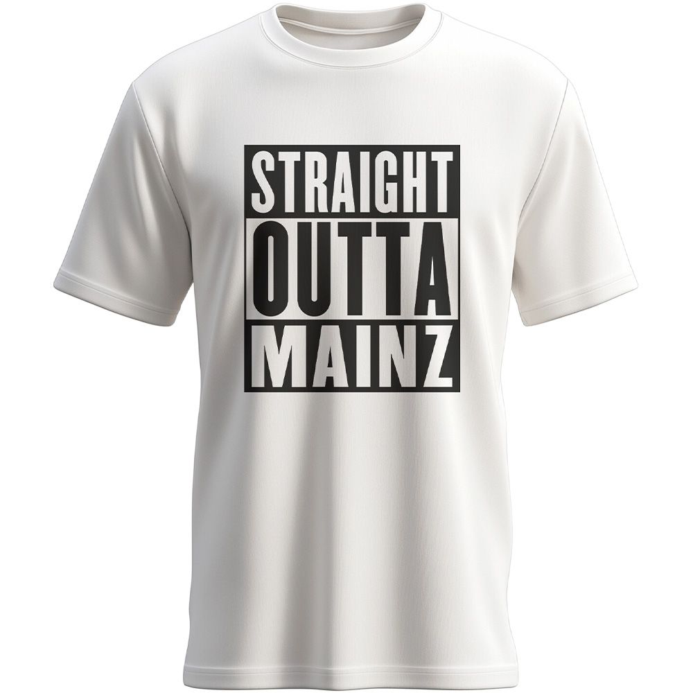 "Straight outta Mainz" T-Shirt (Herren)