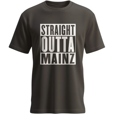 "Straight outta Mainz" T-Shirt (Herren)