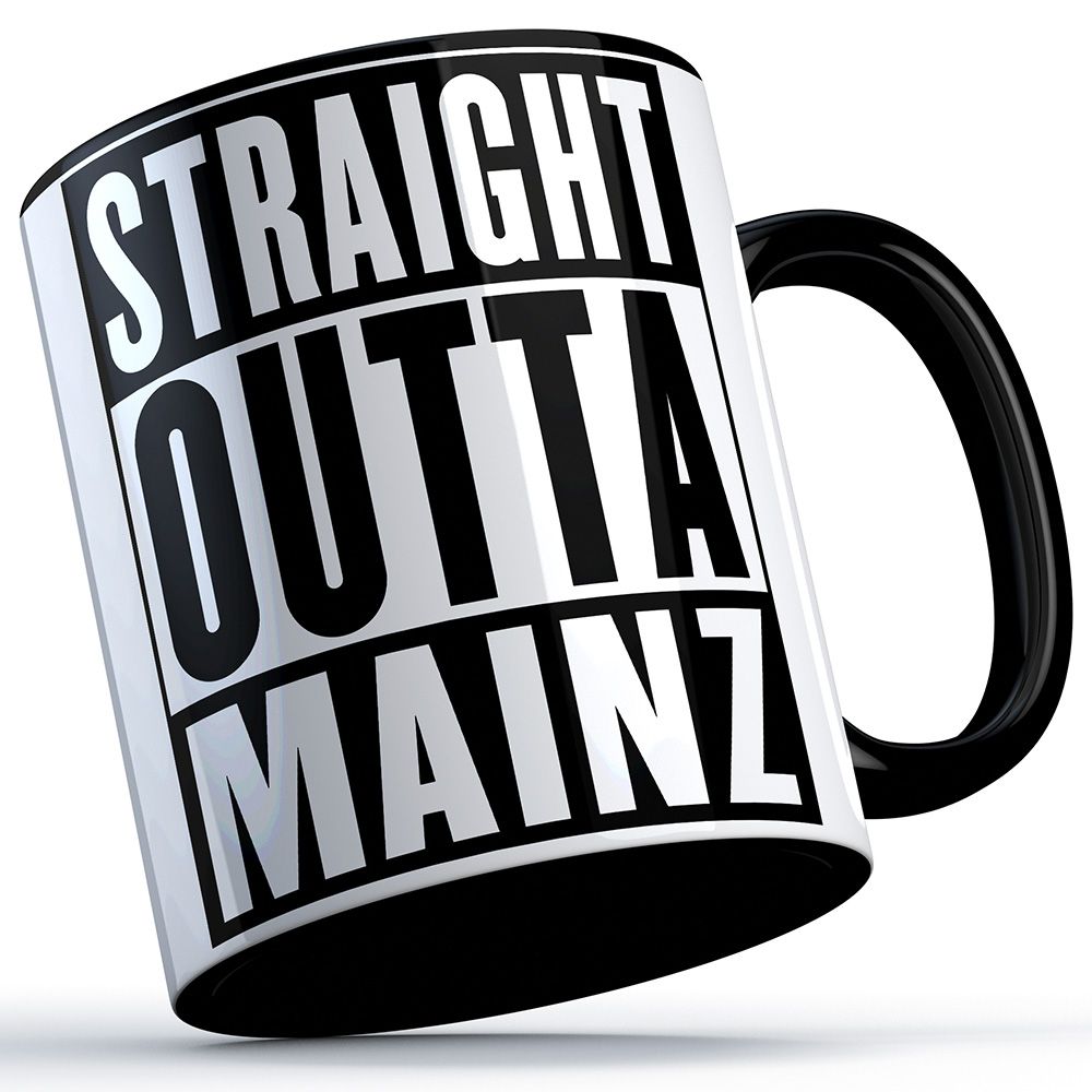 "Straight outta Mainz" Keramiktasse