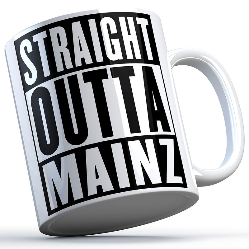 "Straight outta Mainz" Keramiktasse