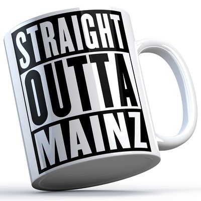 "Straight outta Mainz" Keramiktasse