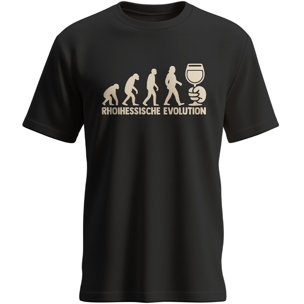 "Rhoihessische Evolution" T-Shirt (Herren)