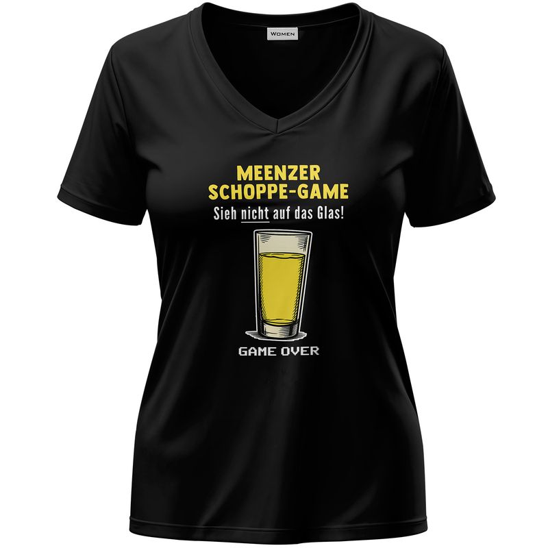 "Meenzer Schoppe-Game" T-Shirt (Damen)