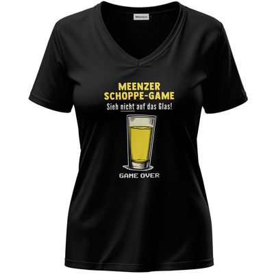 "Meenzer Schoppe-Game" T-Shirt (Damen)