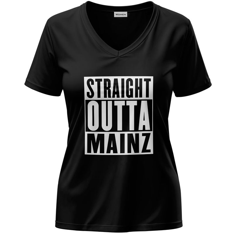 T-Shirt "Straight outta Mainz" (Damen)